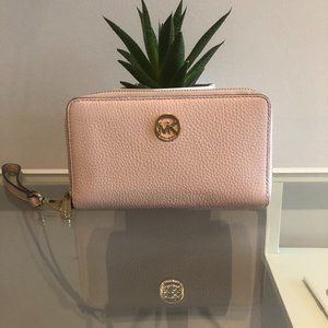 Light Pink Wristlet